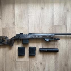 Carabine TLD Mossberg MVP 308win & silencieux ATEC Optima 45