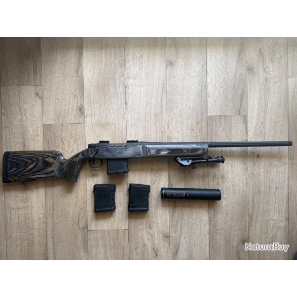 Carabine TLD Mossberg MVP 308win & silencieux ATEC Optima 45