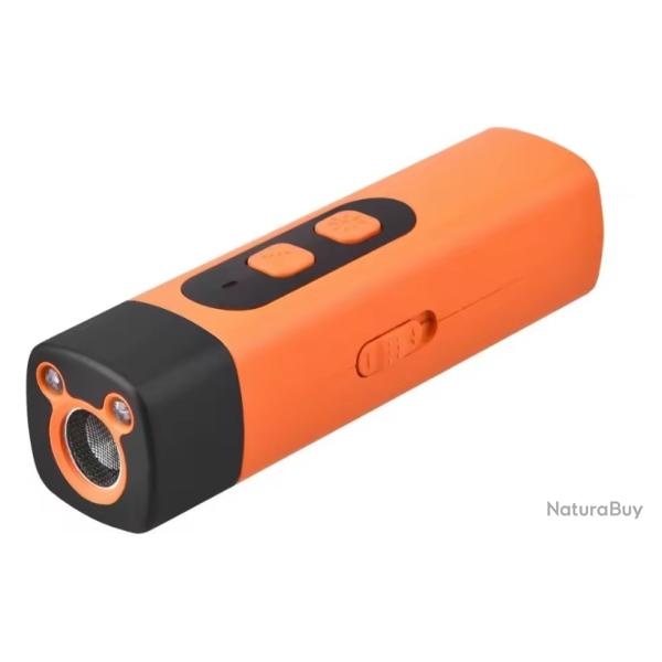 R�pulsif Ultrason Chien Anti Aboiement Rechargeable Dissuasif Portable
