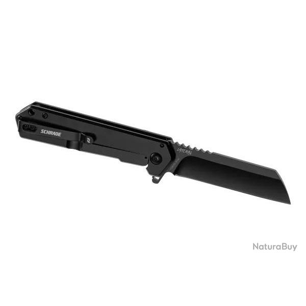 Couteau Lateral Folder Noir - Schrade Noir