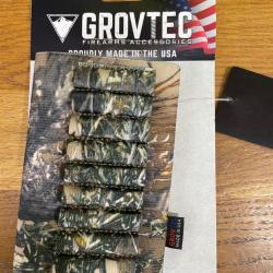 Liquidation! Cartouchi&egrave;re de crosse Vert Camo Carabine Grovtec neuf