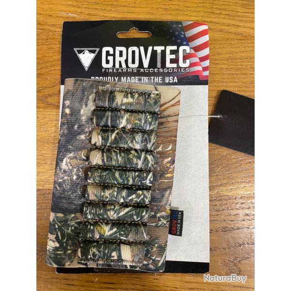 Liquidation! Cartouchi�re de crosse Vert Camo Carabine Grovtec neuf
