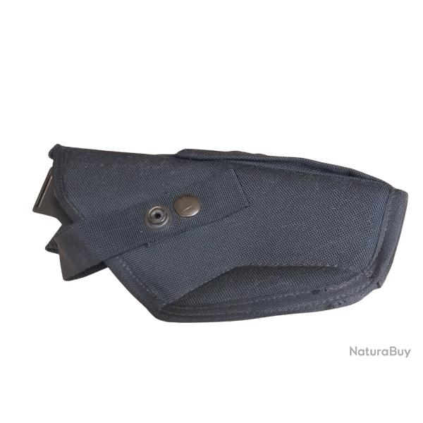 Holster noir pour droitier  force de l'ordre anglaise/police militaire  en toile cordura