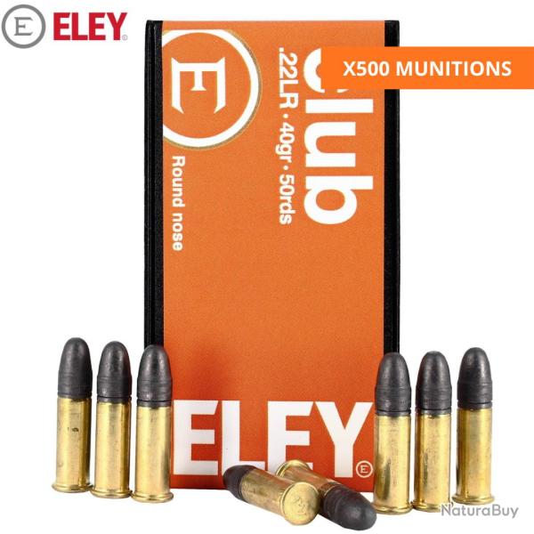 BOITE DE .22LR CLUB X500 - ELEY