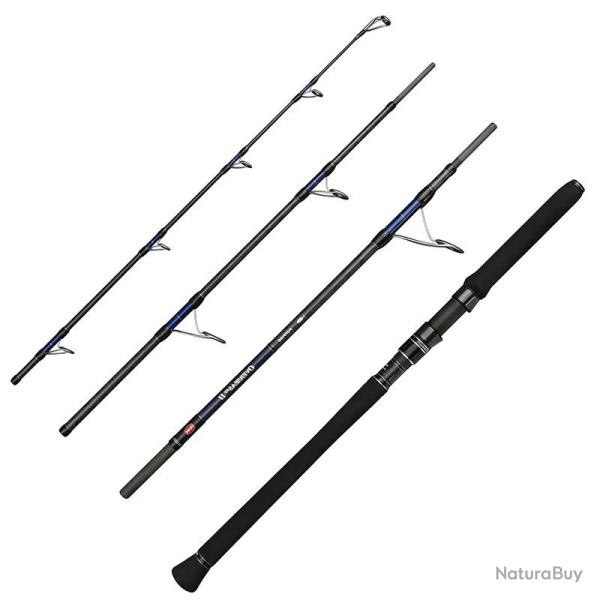 Canne spinning PENN Overseas XT II Popping 2.50m / 80-220g