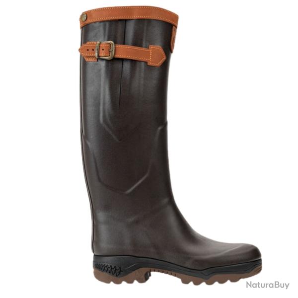 BOTTES AIGLE PARCOURS 2 SIGN PF BRUN HOMME