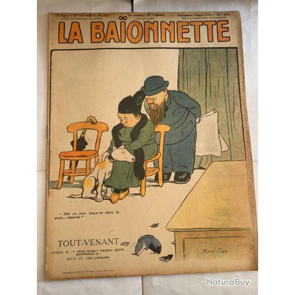 Revue Satirique ��la ba�onnette ��N* 139 1918 complet