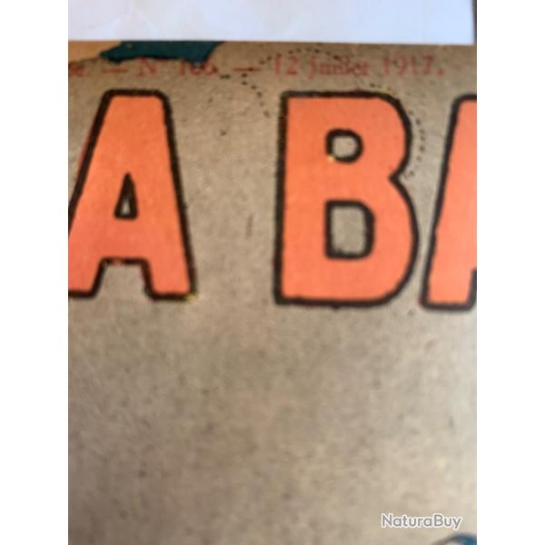 Revue Satirique ��La Ba�onnette �� N* 106 12 juillet 1917