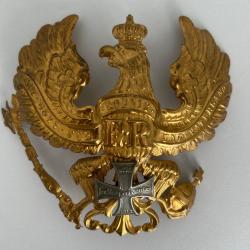 PLAQUE DE CASQUE A POINTE PRUSSIEN WW1