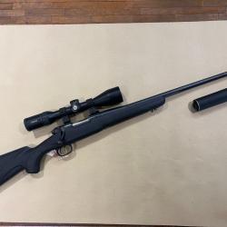 carabine Winchester mod&egrave;le 70 calibre 243 WSSM + lunette Hawke et mod&eacute;rateur de son