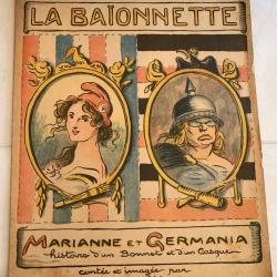Revue satirique La Ba&iuml;onnette du18 Avril 1918