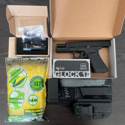 R&eacute;plique Airsoft Glock 17 Gen 4 ( + accessoires )