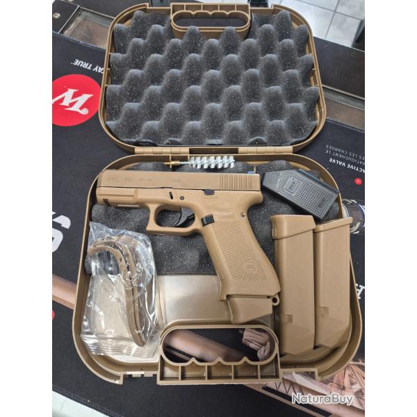 GLOCK 19X 9MM AVEC 3 CHARGEURS+BALLES