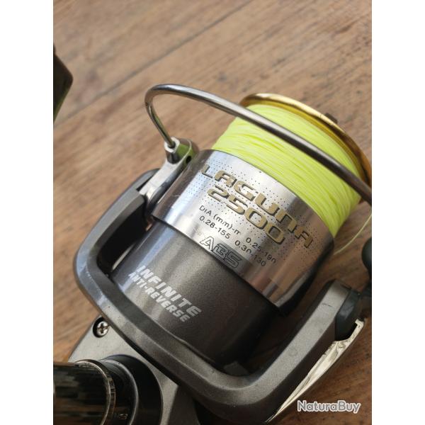 moulinet de p�che vintage Daiwa Laguna 2500.