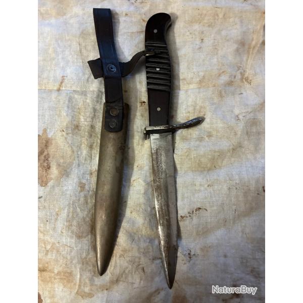 Couteau BOTTE militaire . 14 18 .