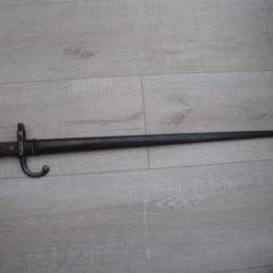BAIONNETTE GRAS MODELE 1874 EN BON ETAT