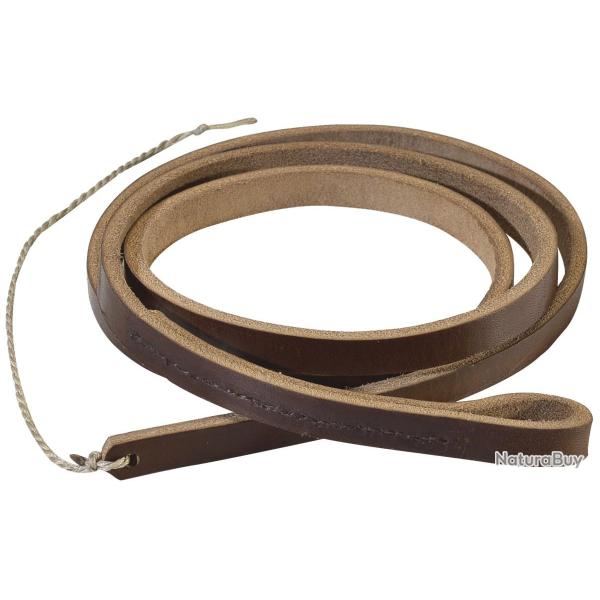 Flotte plate Pisteurs en cuir sup.130cm