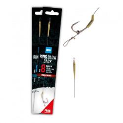 BAS DE LIGNE CARPE NASH TUBE BLOW BACK RIG SIZE 6