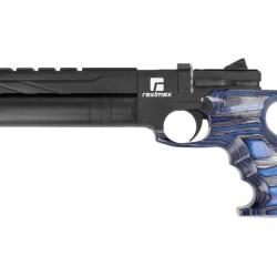 Pistolet PCP RPA Bleu Lamin&eacute; calibre 5.5mm Reximex