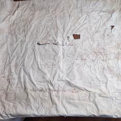 TOILE DE TENTE INDIVIDUELLE ET AUSSI CAPE DE PLUIE MOD&Egrave;LE 1897-1914 WW1 FRANCE POILUE