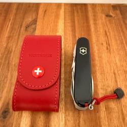 Couteau suisse Victorinox SwissChamp complet + &eacute;tui cuir