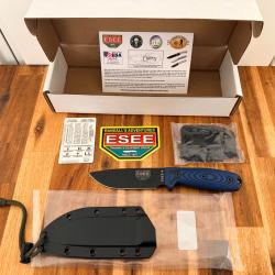 Couteau ESEE-4 USA - complet bo&icirc;te + &eacute;tui + accessoires - &eacute;tat neuf