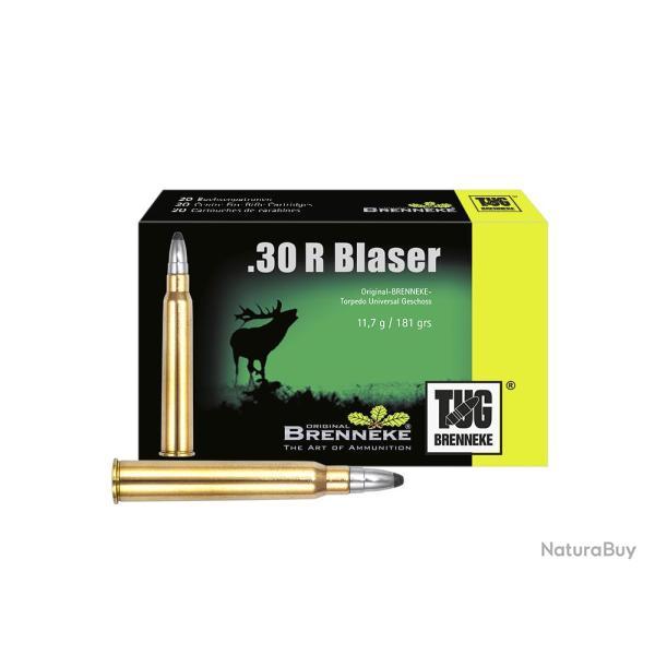 MUNITION BRENNEKE TUG 30R BLASER 181GRS/11.7G
