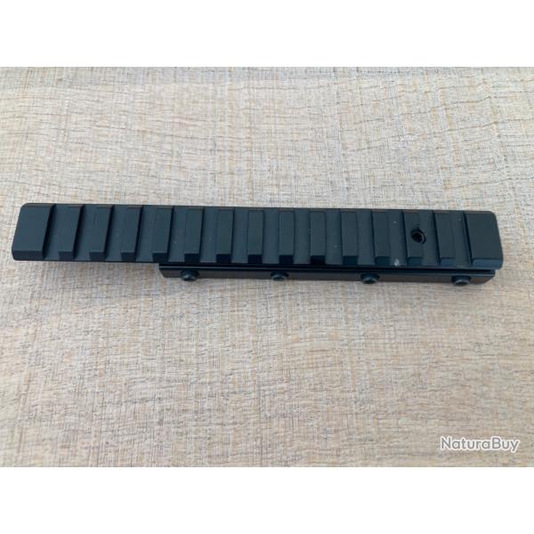 Adaptateur rail 11mm vers picatinny 21mm