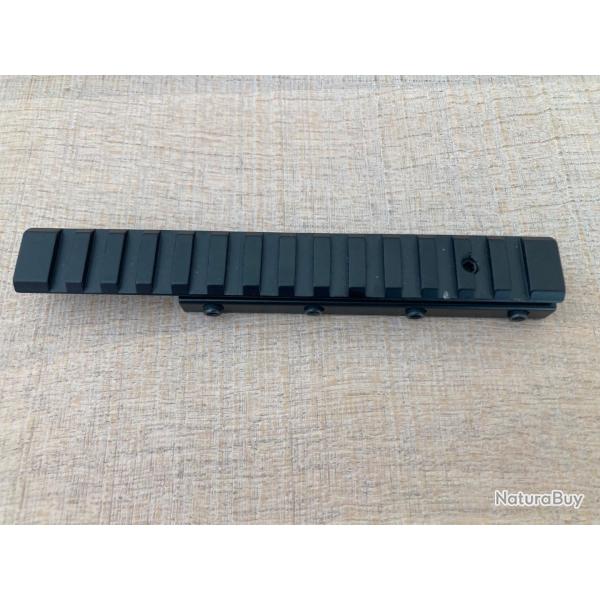 Adaptateur rail 11mm vers picatinny 21mm