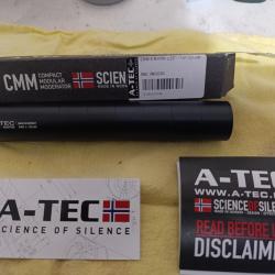 Silencieux ATEC Neuf CMM6 RIMFIRE Cal.22Lr 1/2X20 UNF Facture et garantie