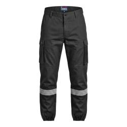 Pantalon SSIAP S&eacute;curit&eacute; Priv&eacute;e ZEBRA noir