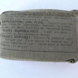 PANSEMENT INDIVIDUEL ARMEE FRANCAISE MLE 1949 DATE 1954 INDOCHINE ALGERIE INDO