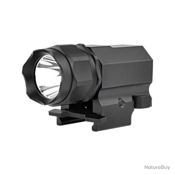 TACTIQUE Lampe Torche LED 210 lm Rail Picatinny Batterie Glock Tactique Arme Airsoft P05