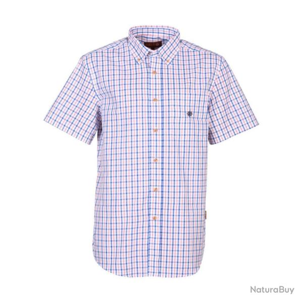 CHEMISETTE ROAD BLEU ROUGE - XL - IDAHO