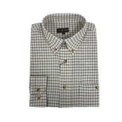 CHEMISE NATURE BRUN/BLEU - XL - KALAHARI