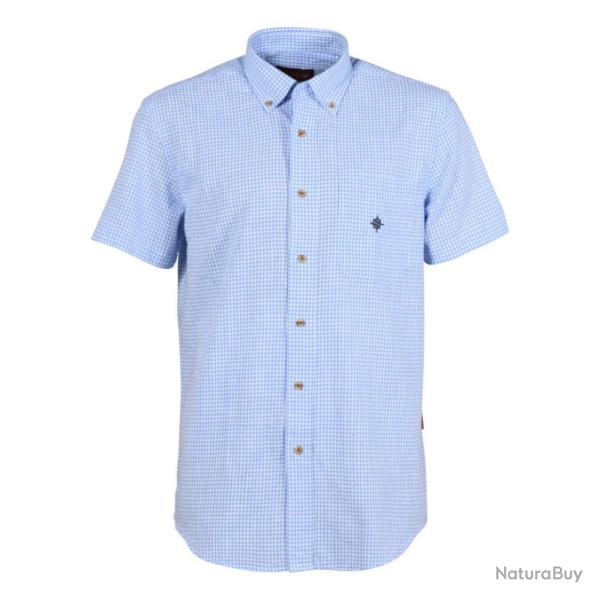 CHEMISETTE ESCALE BLEU - L - IDAHO