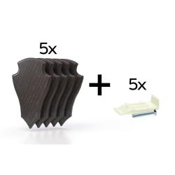 KIT ECUSSSON POINTU CHEV+ PINCE X5 FONCE - EUROHUNT