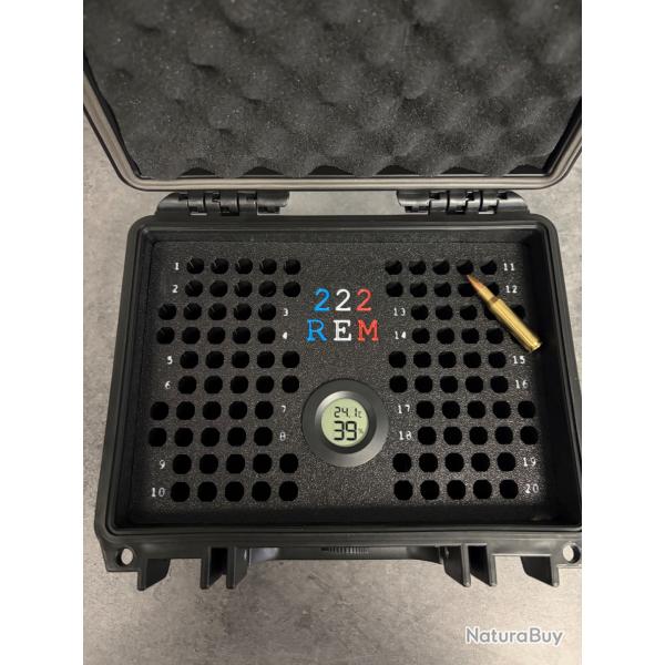 Caisse munitions 222 Rem