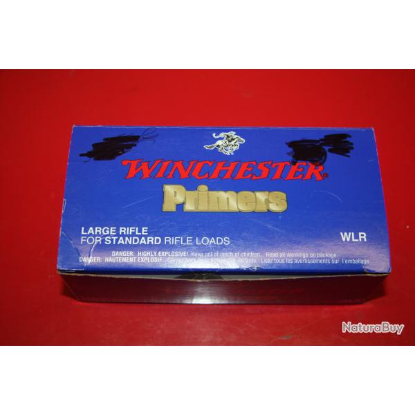 1 ensemble de 890 amorces Large Rifle Winchester
