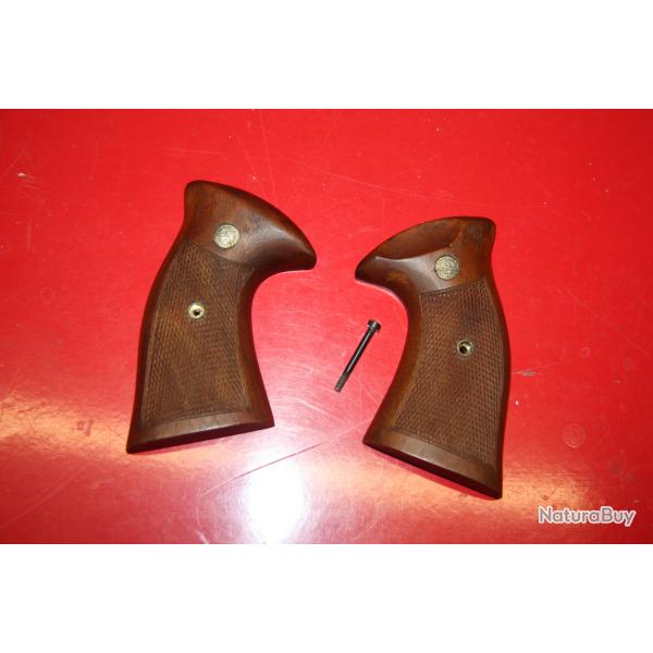 1 jeu de plaquettes pour r�volver Sauer & Sohn