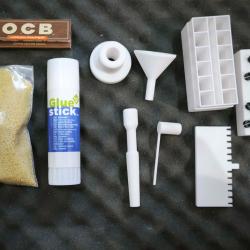 Kit rechargement cartouche papier 44 + boite + distributeur amorces impression 3D