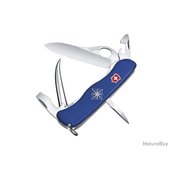 DESTOCKAGE - COUTEAU VICTORINOX SKIPPER PRO BLEU