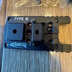 Plaque point rouge beretta 92X performance