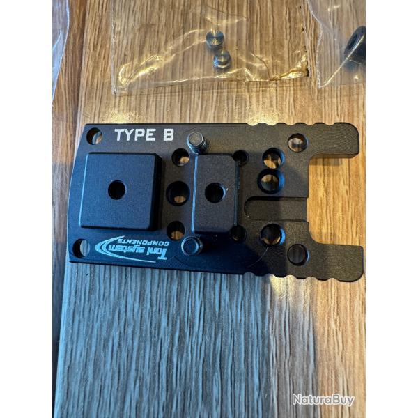 Plaque point rouge beretta 92X performance