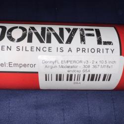 A vendre mod&eacute;rateur de son donnyfl emperor pour calibre 9mm/357.M18x1.