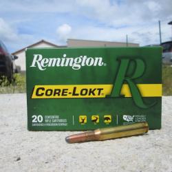 20 cartouches 280 REMINGTON 165 gr CORE LOKT SP