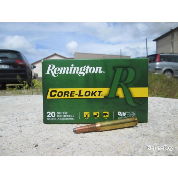 20 cartouches 280 REMINGTON 165 gr CORE LOKT SP