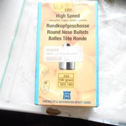 ogives en cal 323 et 190 grains