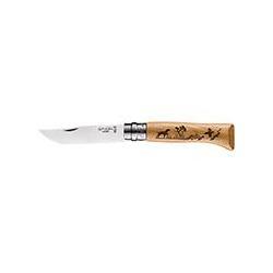 Couteau Animalia Inox N&deg;8 - OPINEL Li&egrave;vre