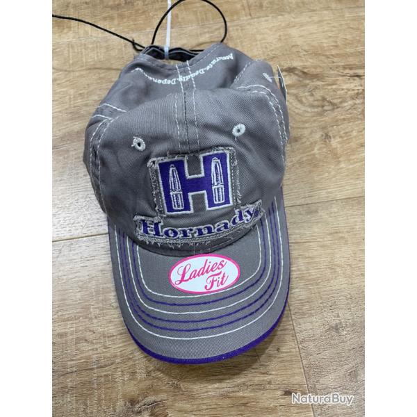 Liquidation! Casquette Hornady Gris/Violet neuf